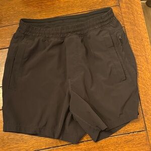Birddogs Charcoal Lined Athletic Shorts. S